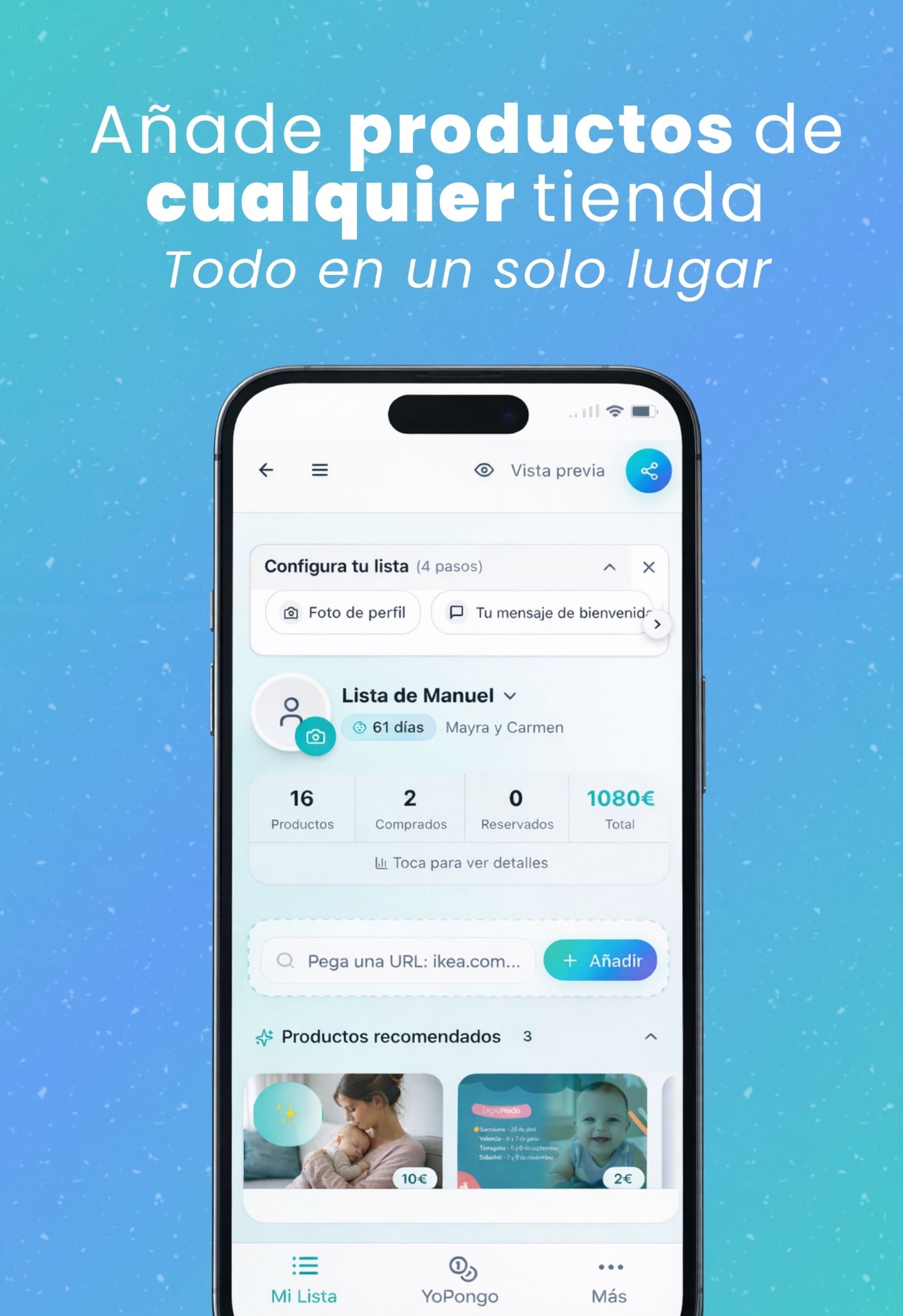 Deseapp - Lista de boda personalizada